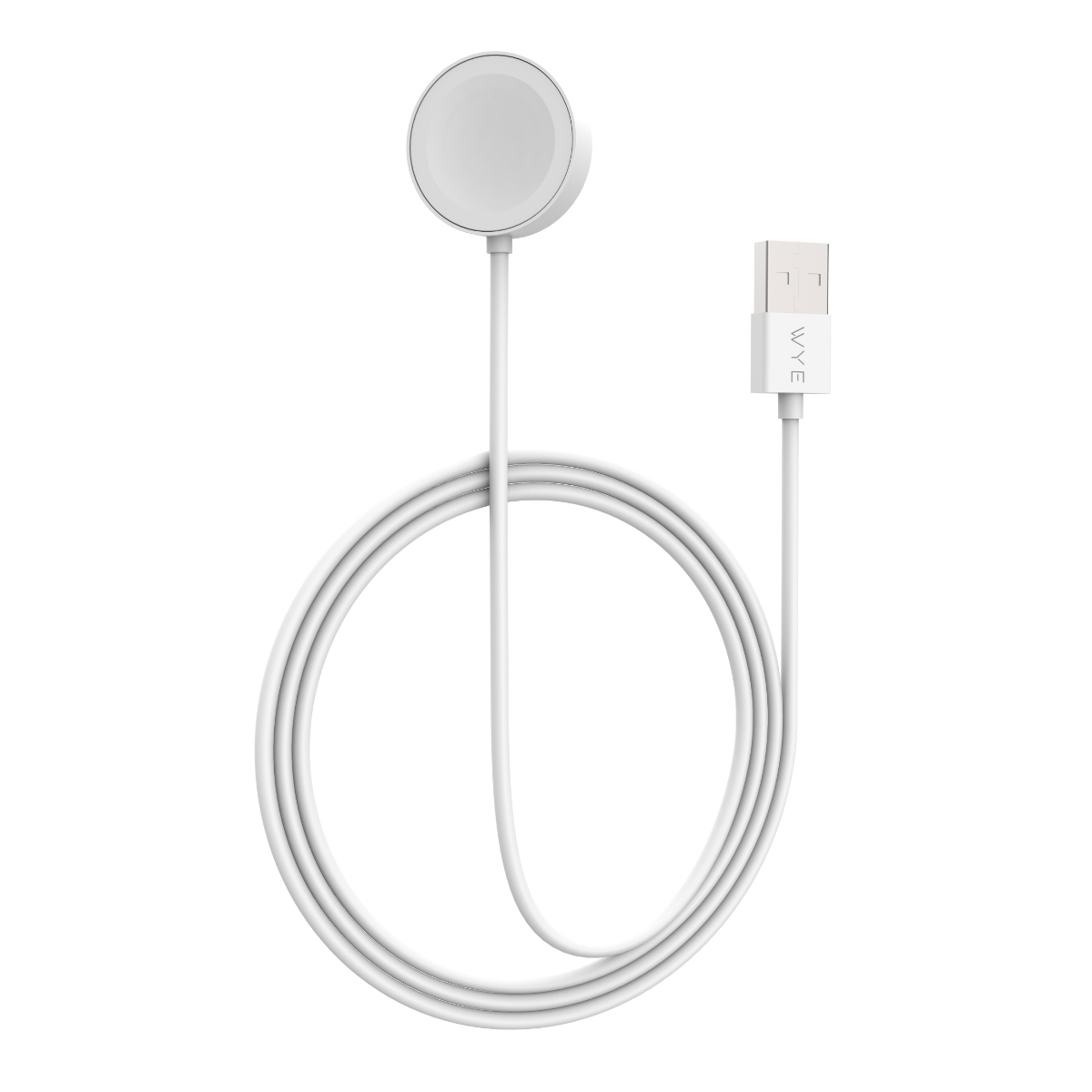 Wye USB-A to Apple Watch Magnetic Wireless Charger, 1.2m, White