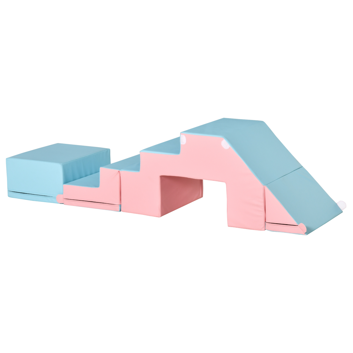 2-Piece Soft Foam Climbing Play Set, Reconfigurable, Ages 1-3
