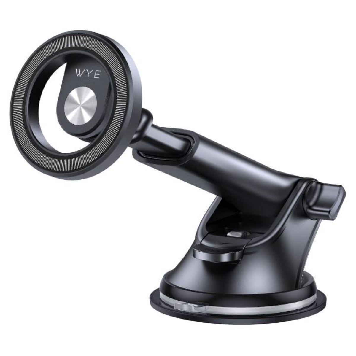 WYELOCK Suction Cup Car Phone Holder for Dashboard & Windshield, 360° Rotation, Fits All Smartphones