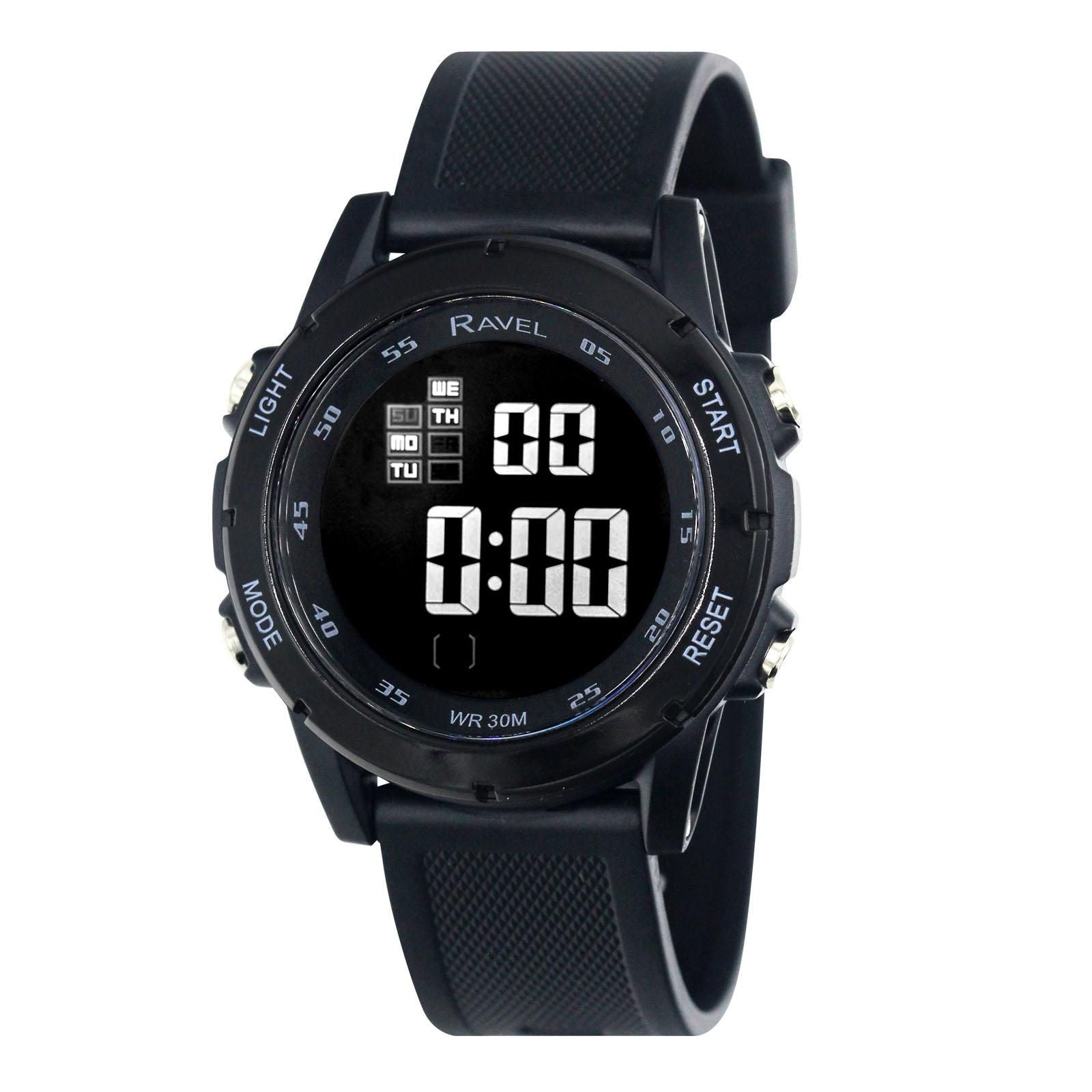 Ravel Men's 3ATM Digital Sports Watch RDG.14.21