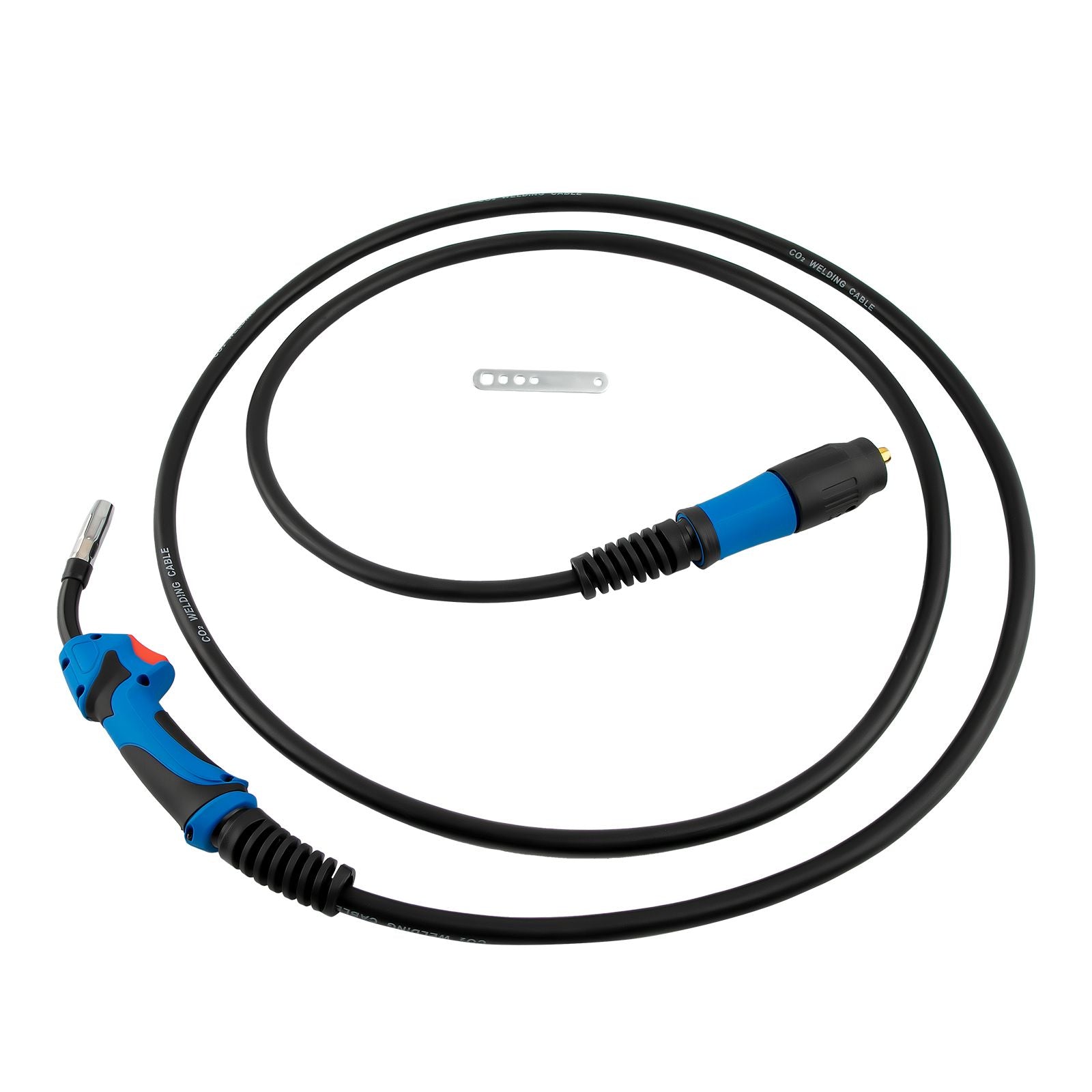 MB15AK 4M MIG/MAG Welding Torch with Euro Connector, Air-Cooled, 180A