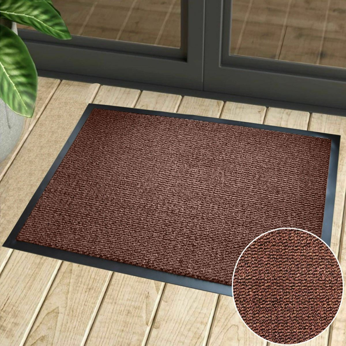 Rust Barrier Mat 60 x 80cm Non-Slip Heavy Duty Dirt and Moisture Absorbent