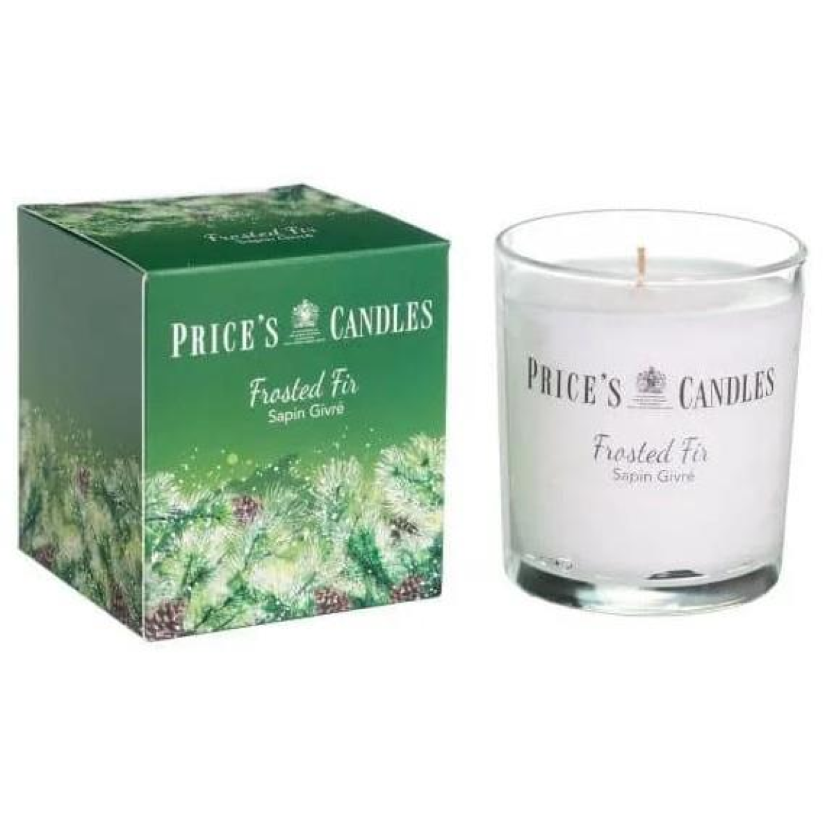 Price's Small Jar Candle 170g Frasted Fir
