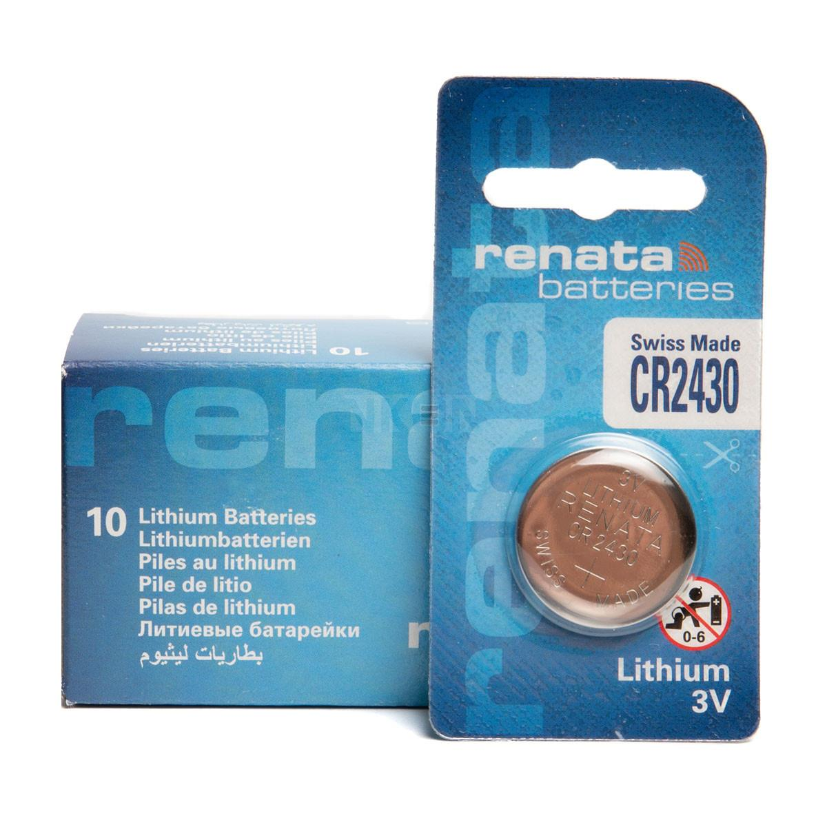 Renata CR2430 Lithium Watch Battery