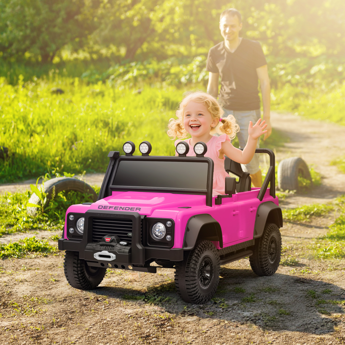 Official Land Rover Defender 110 SVX Electric Ride-On Car