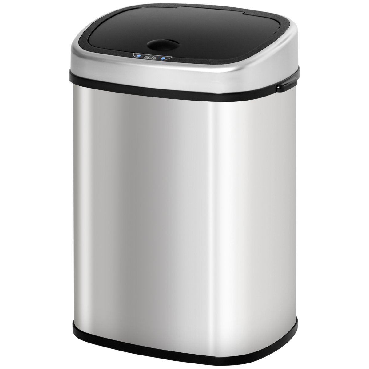 Sensor Bin, 58L, Touch-Free Motion Sensor, Mirror Stainless Steel and ABS Plastic