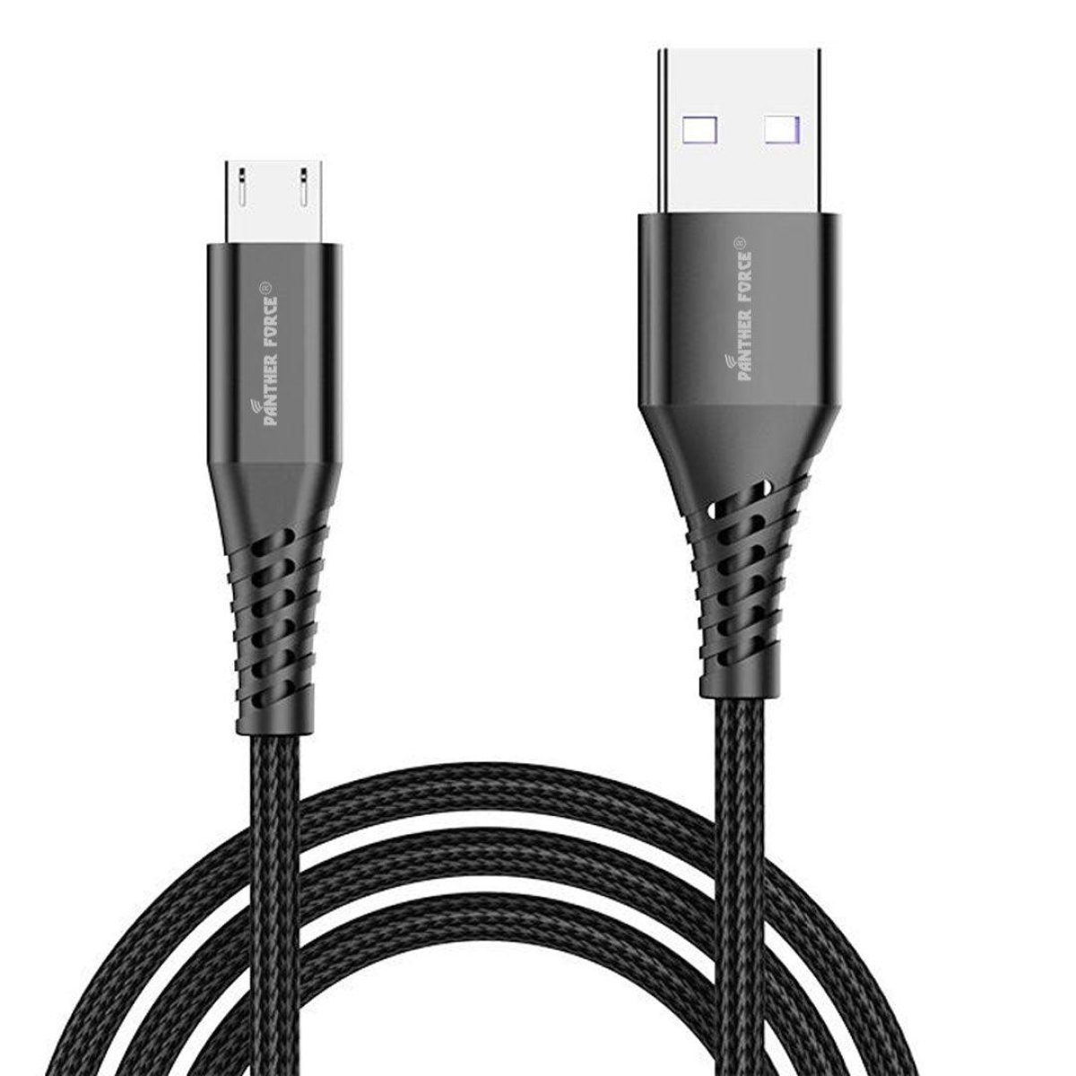 Panther Force 3A 2M Micro USB Cable for Fast Charging and Data Transfer