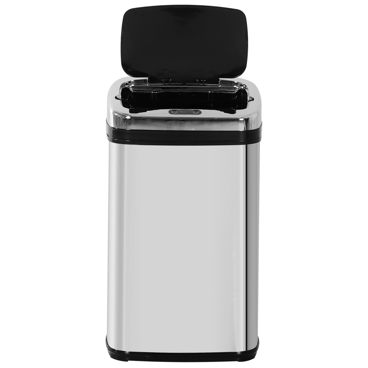 HOMCOM 30L Automatic Motion Sensor Kitchen Bin, Silver