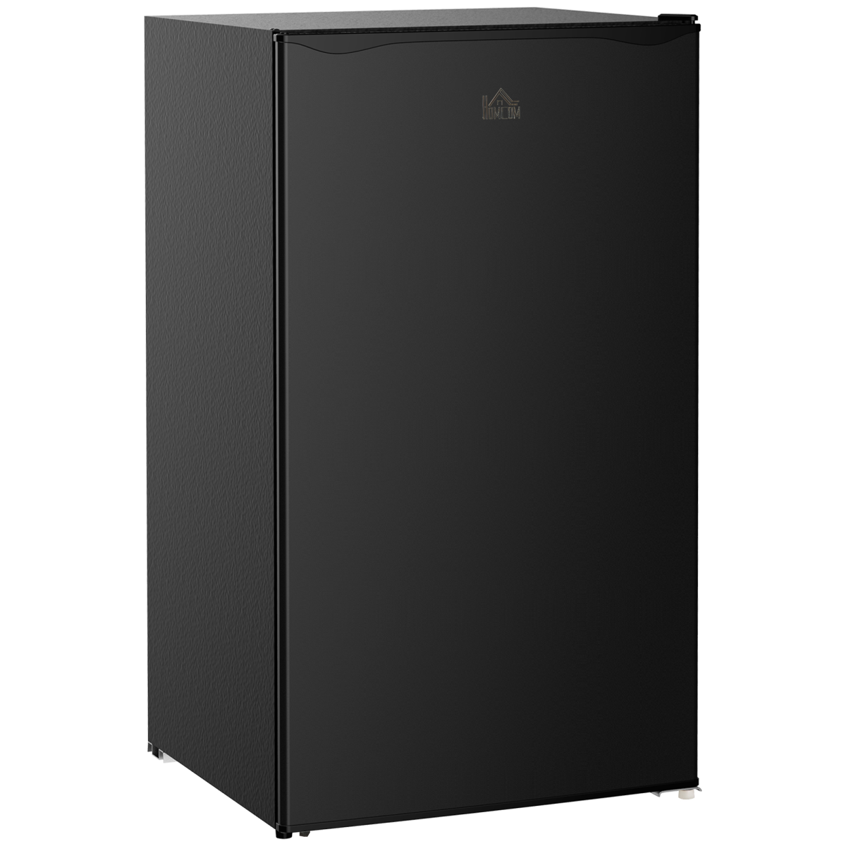 HOMCOM 91L Freestanding Under Counter Fridge with Chiller Box, Reversible Door, Black