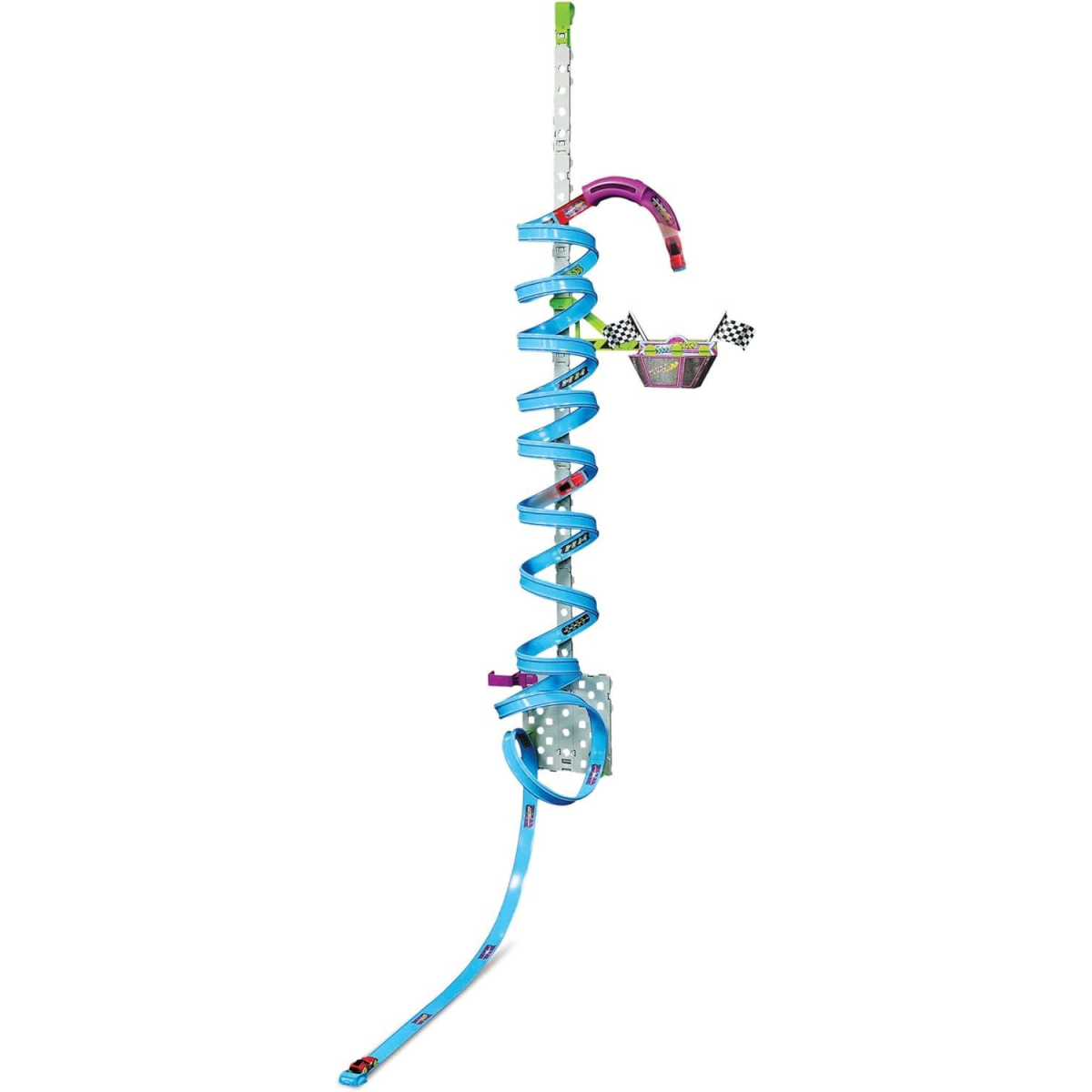 Maisto Cyber Racers Vertical Launch Vehicle Play Set with Looping Racing Stunt Course
