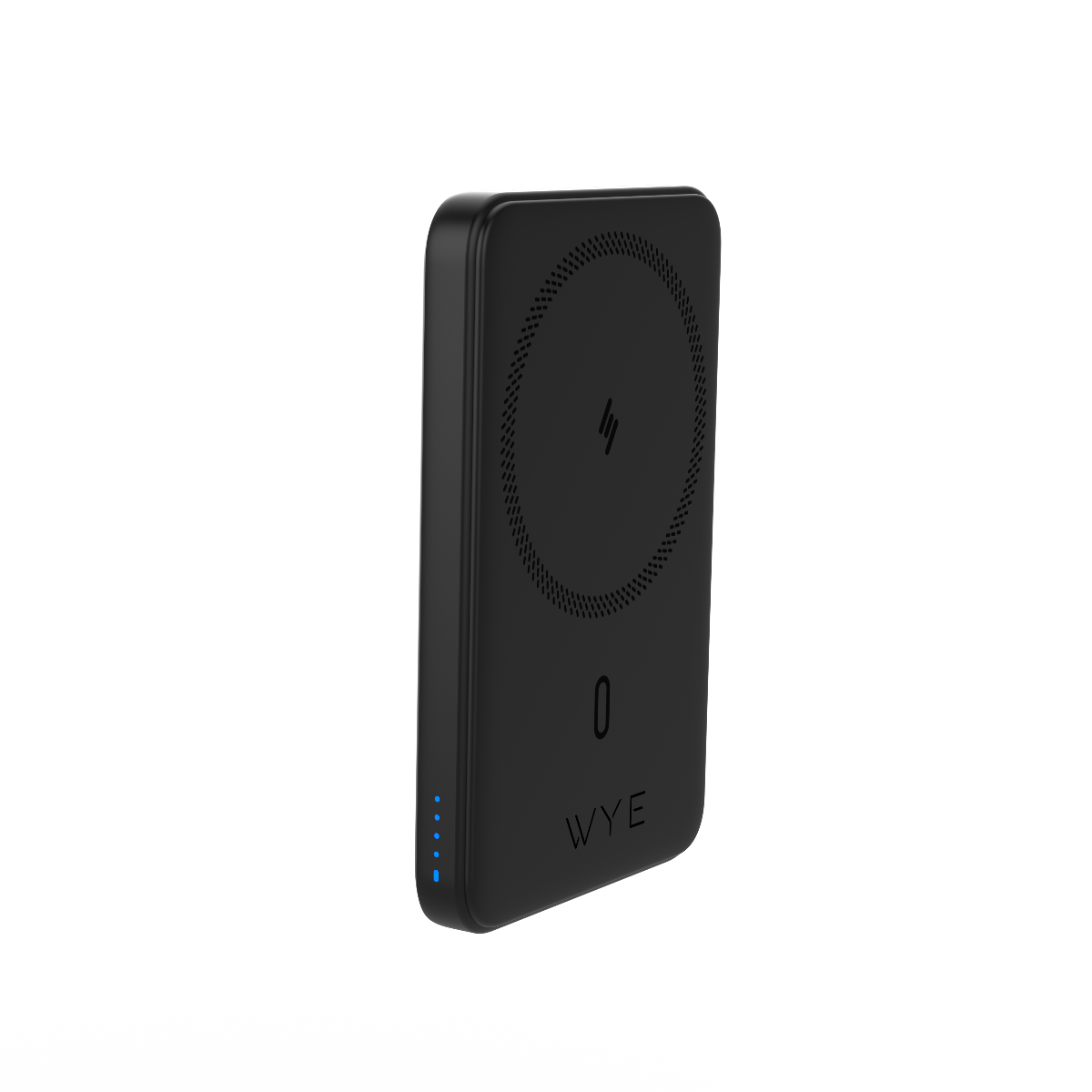 Wyeflux Slim Magnetic 5000mAh Portable Power Bank - Black