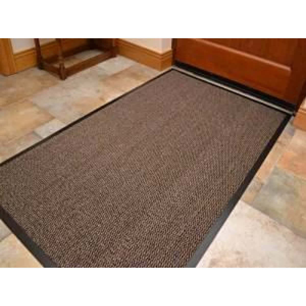 Brown Barrier Dirt Trapper Entrance Mat 90 x 200 cm