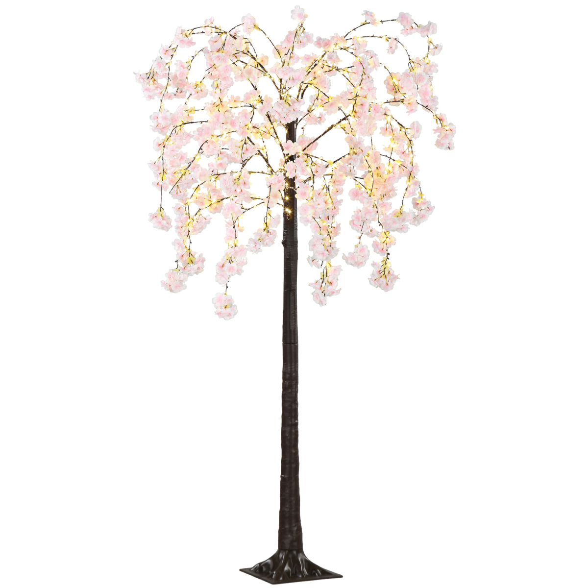 AIYAPLAY 180cm Cherry Blossom Tree Light, 450 LED, Warm White