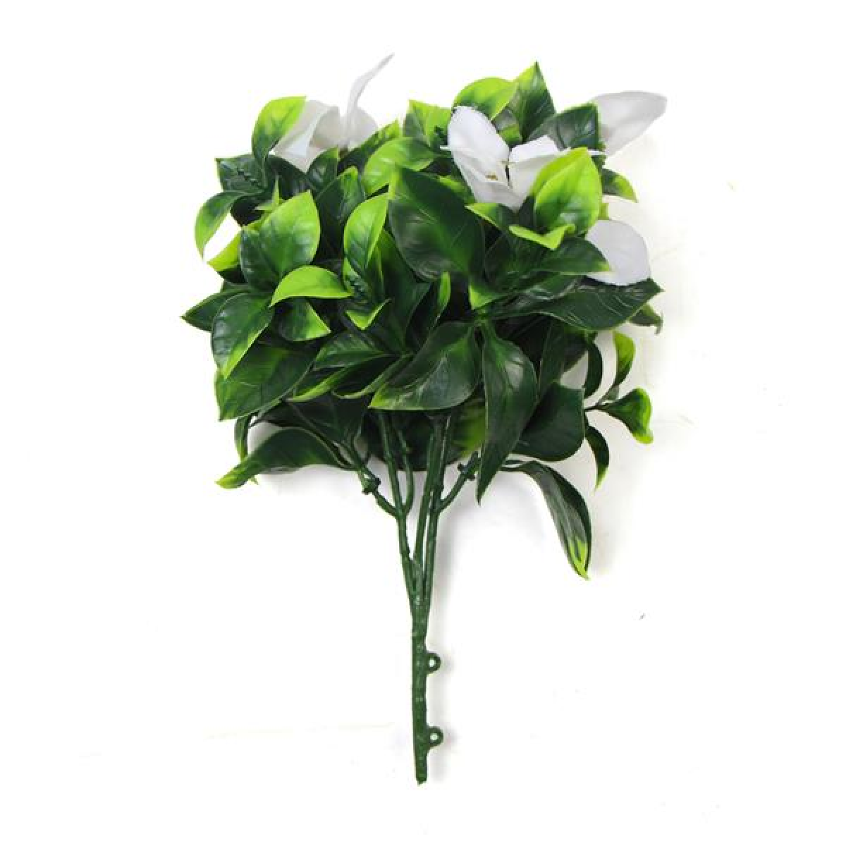 Leaf 30cm UV Resistant Artificial White Flower Stem