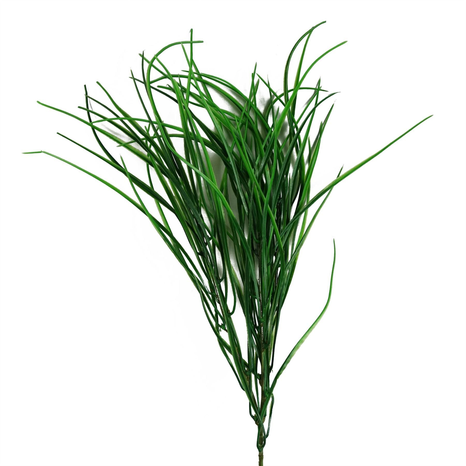Leaf 100cm Artificial Grass Stem Spray with Wired Stems