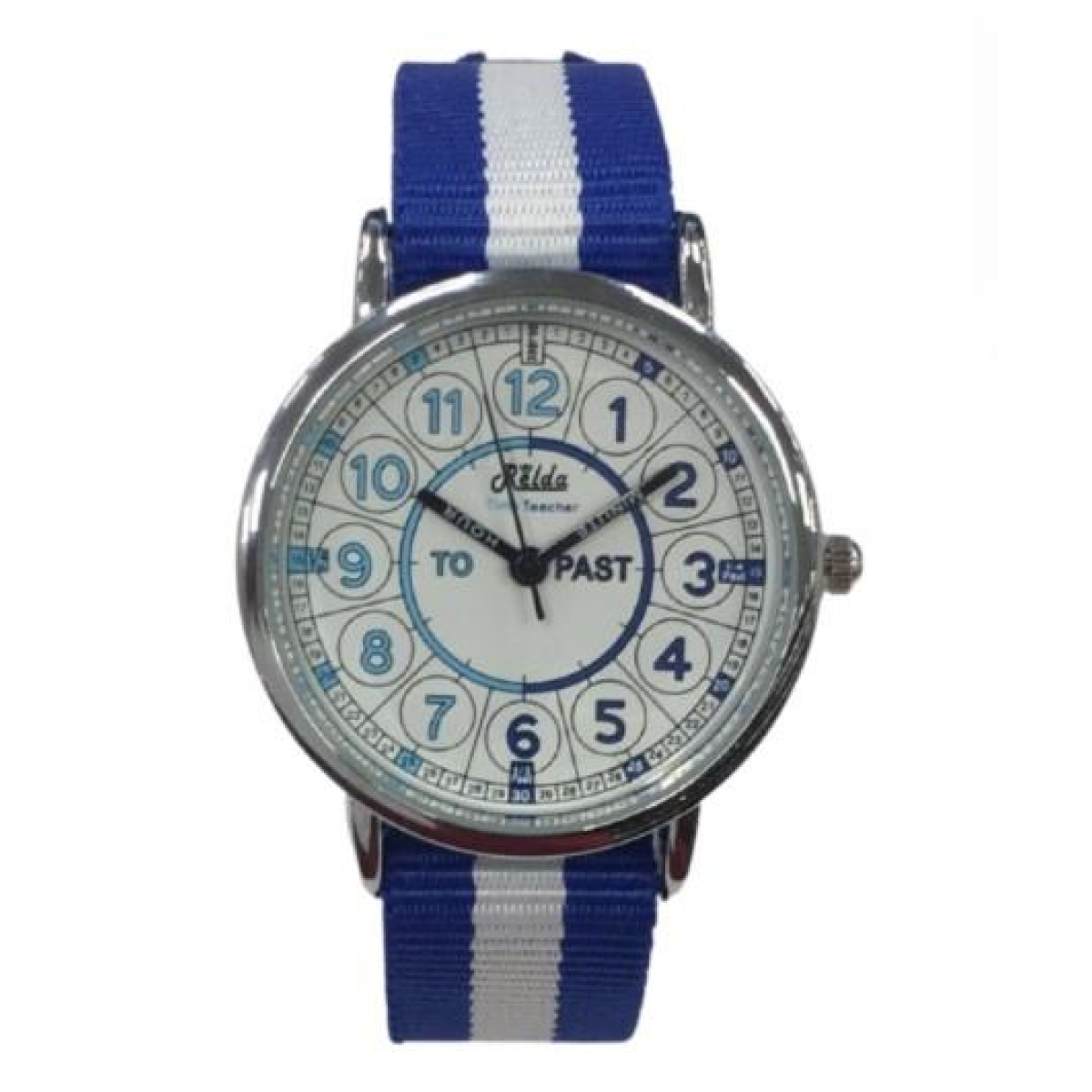 Relda Children's Analogue Boy's Watch REL112 Blue Nylon Strap Quartz Movement