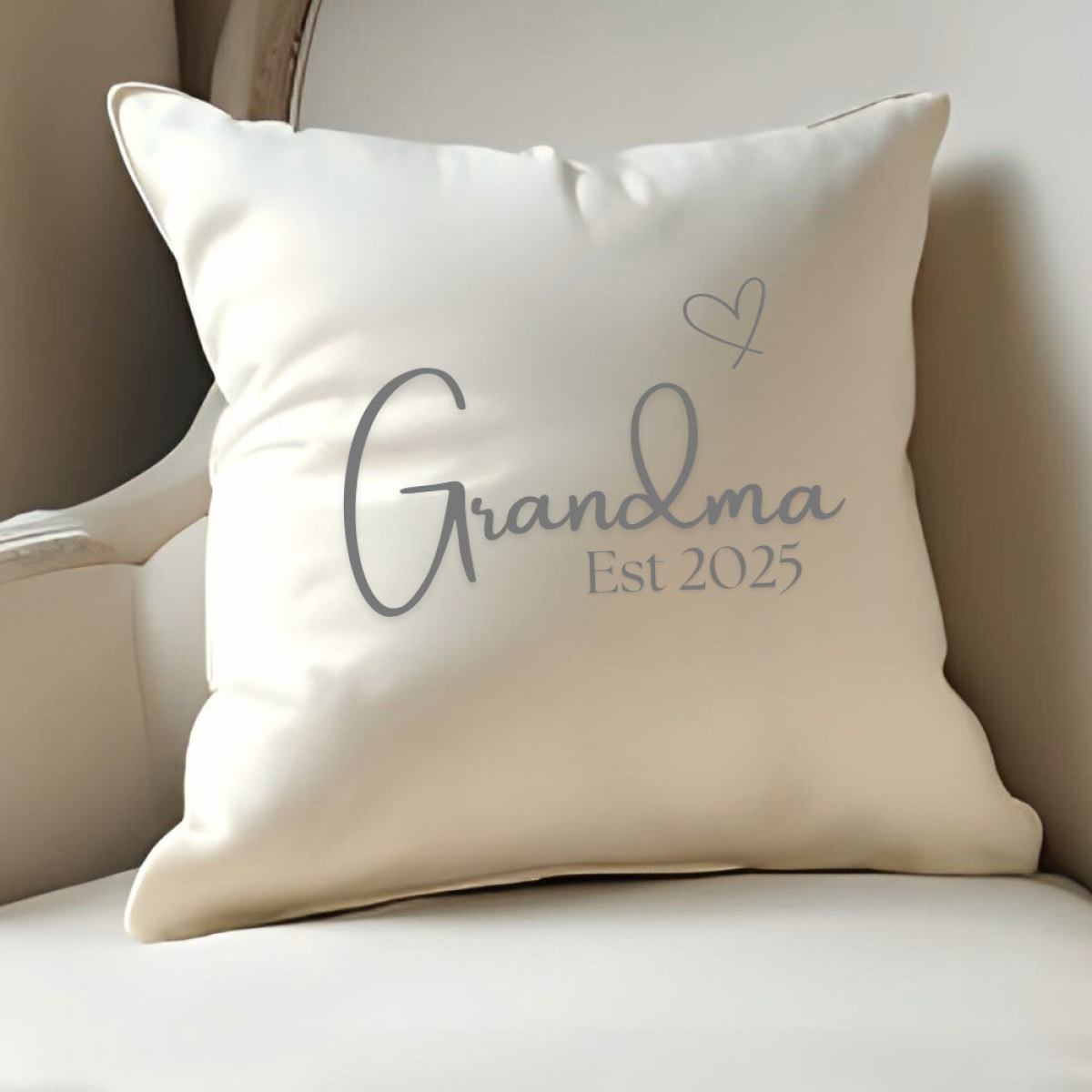 Grandma Est. 2025 Cushion Gift for Grandma
