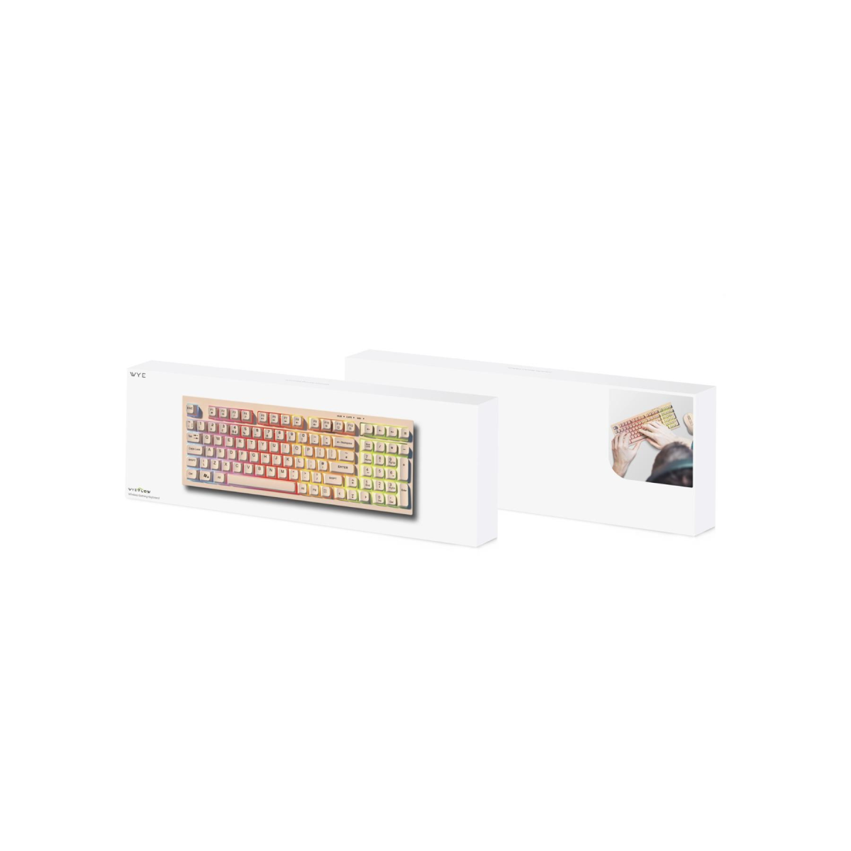 Wyeflow Y-WKB1 Wireless 98-Key RGB Backlit Gaming Keyboard