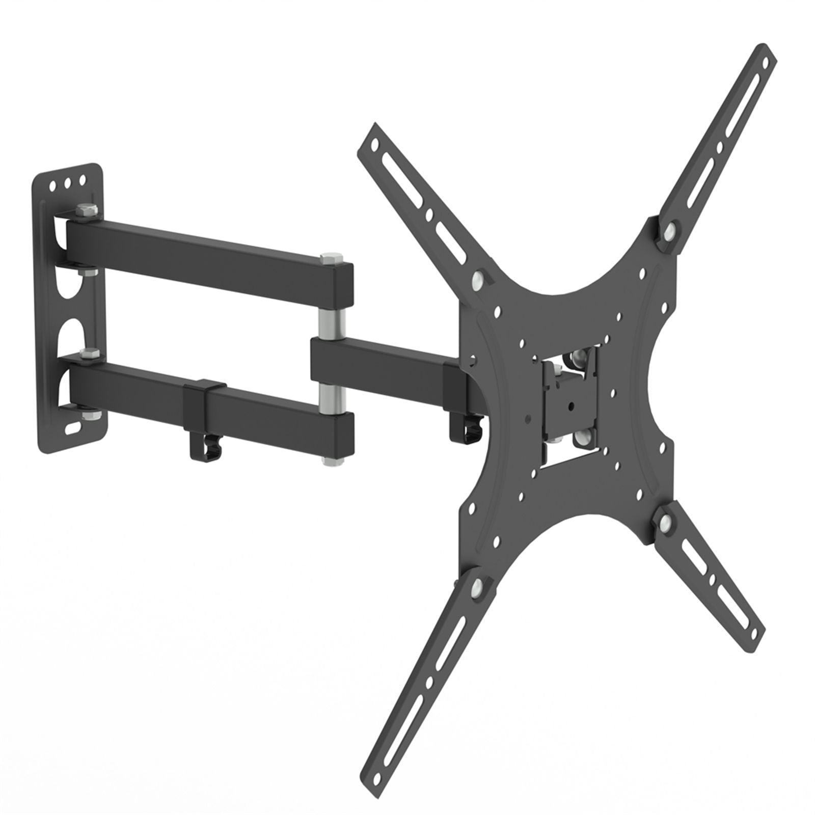 LEADZM TMX400 Adjustable Rotating TV Wall Mount Bracket for 26-55 Inch TVs with Spirit Level, 30 kg Load Capacity