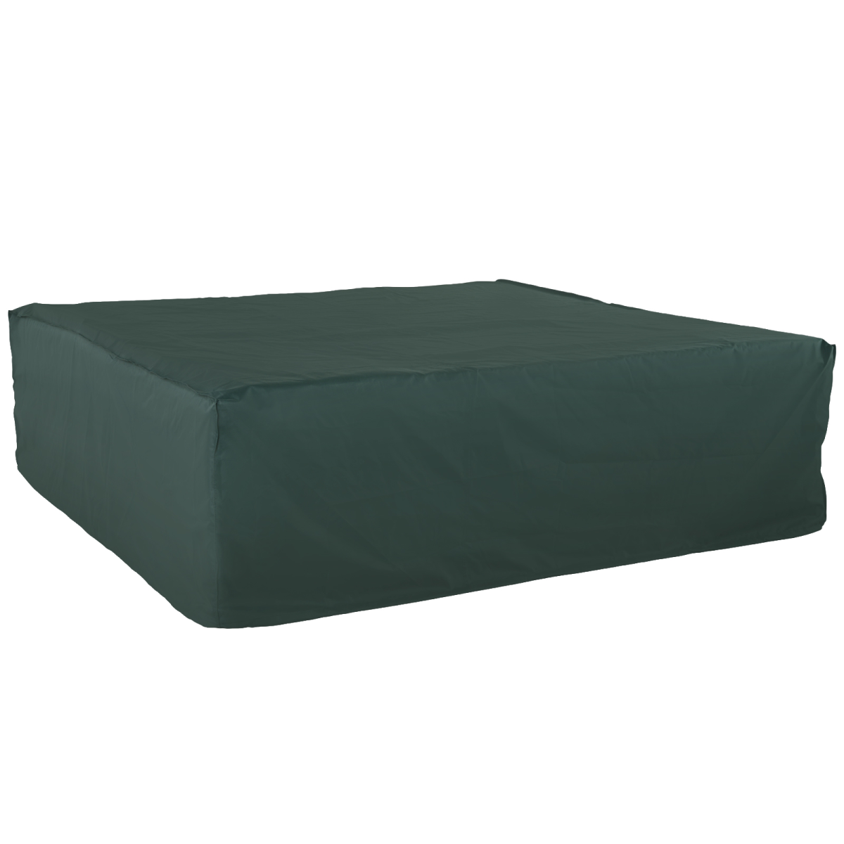 Outsunny Large 230 x 230cm PVC Coated 600D Waterproof Square Outdoor Furniture Cover Green