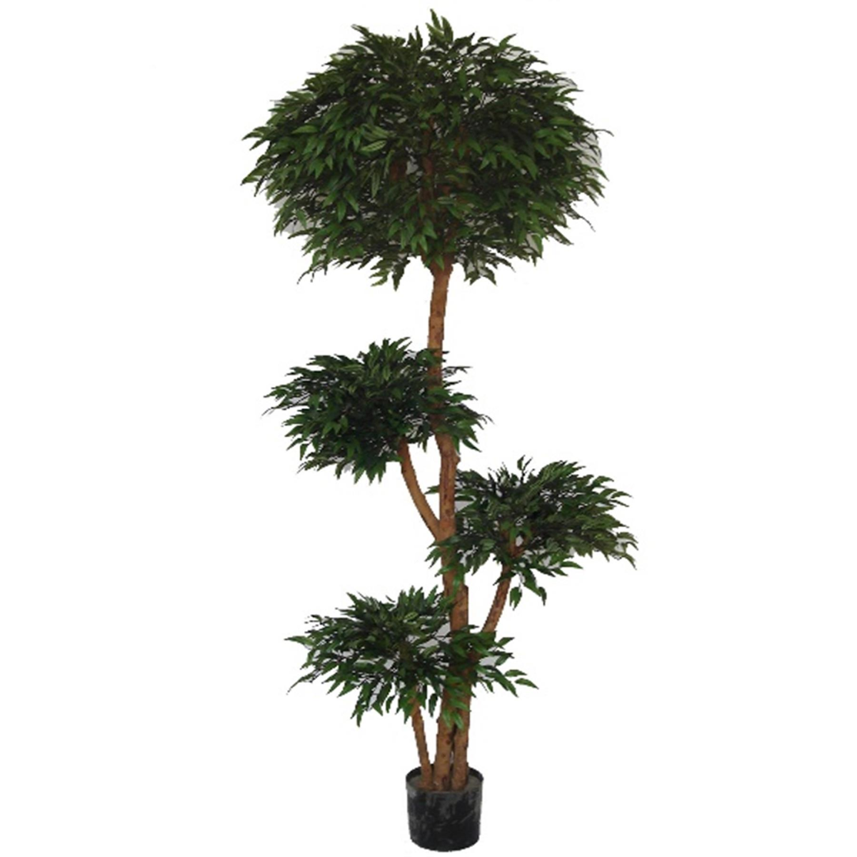 Leaf 180cm Fire Retardant Ruscus Tree with 4173 Leaves