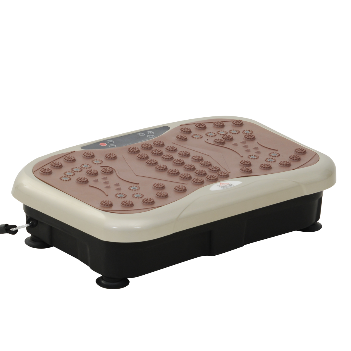 Vibration Plate Machine with LED Display, 0-99 Speed Control, Remote, Resistance Bands, Home Gym Exercise Trainer