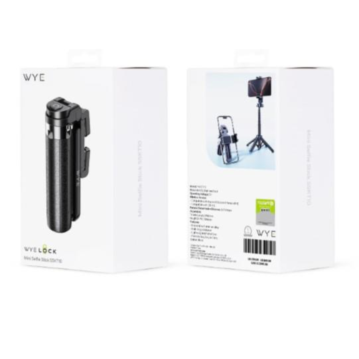 WYE Extendable Multi-Angle Rotation Mini Selfie Stick