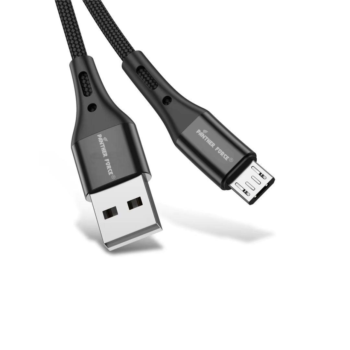 Panther Force 3A 1M Micro USB Cable - Fast Charging and Data Transfer