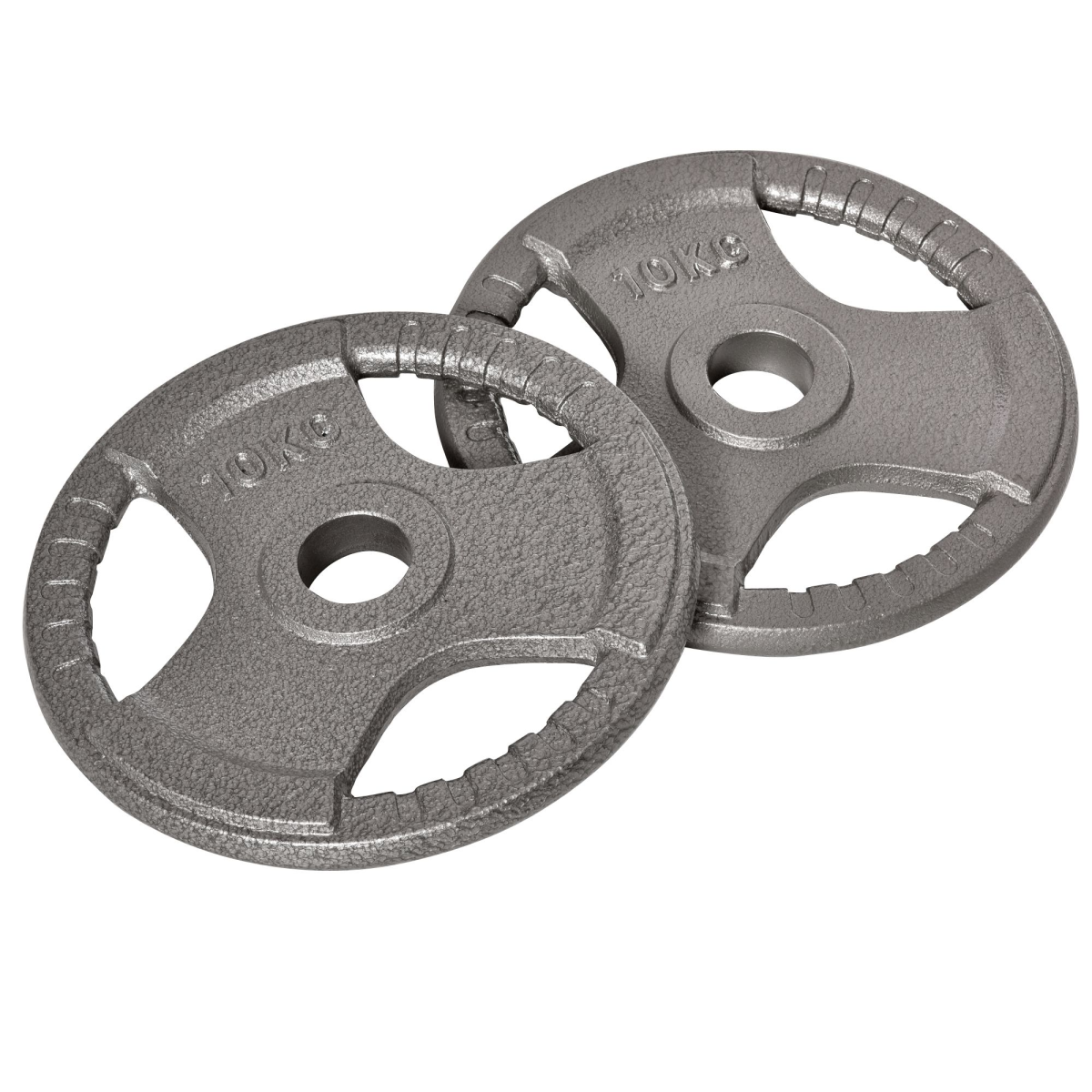 2" Olympic Steel Weight Plates Set of 2, 2 x 10kg