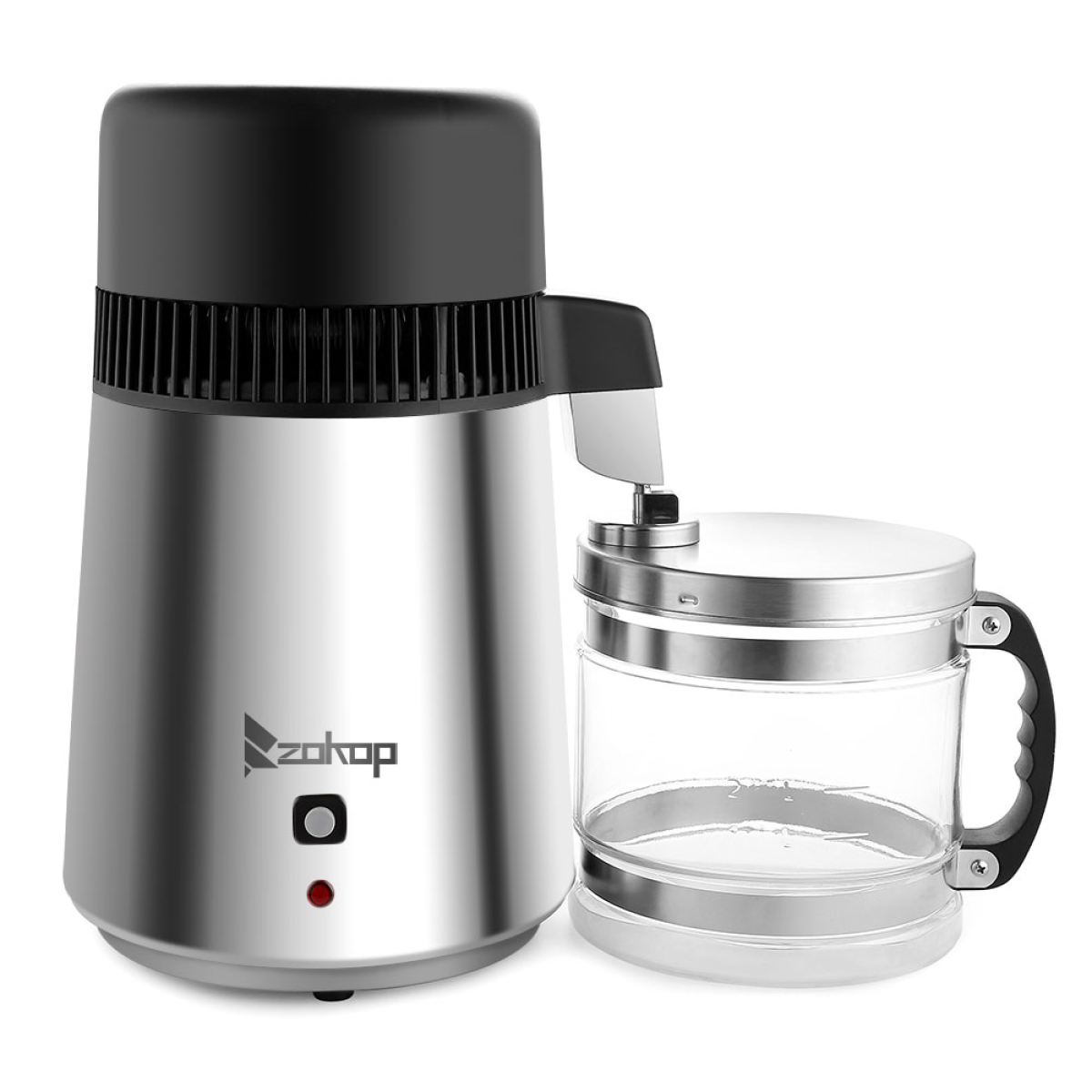 【Replace 23124634】750W Water Distiller Electric Purifier Stainless Steel Glass Water Filters
