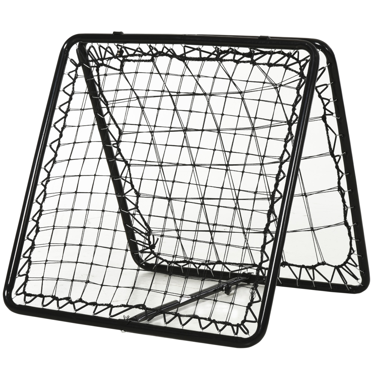Adjustable Angle Rebound Training Net with Double Mesh, Portable