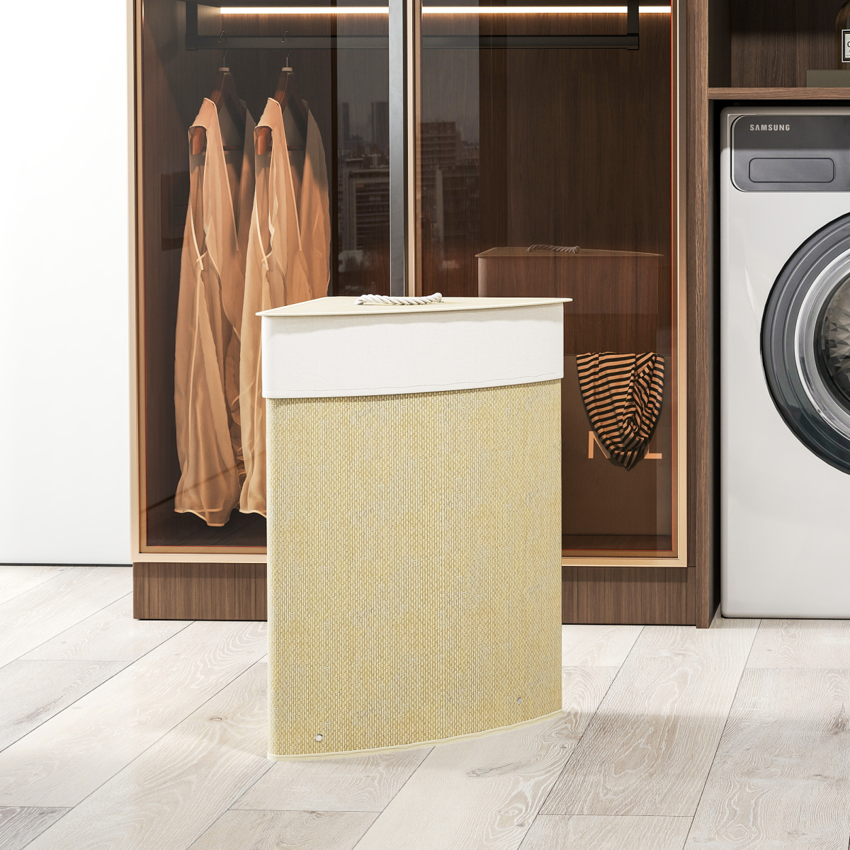 Laundry Hamper Cabinet/ Storage cabinet