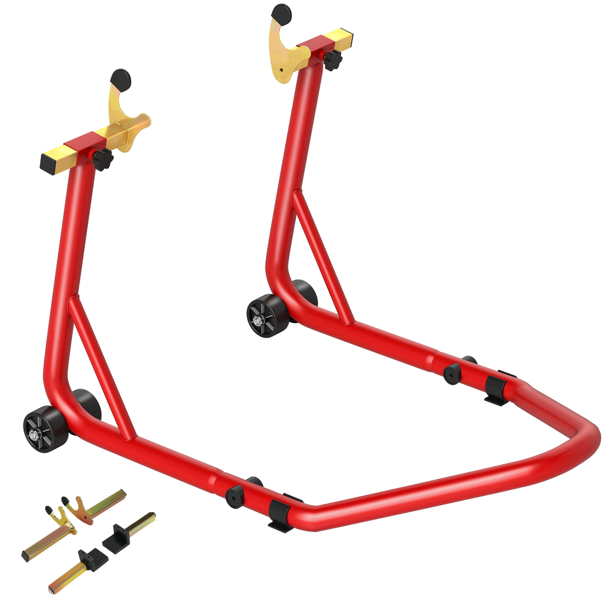 HOMCOM Motorcycle Rear Wheel Stand, 544kg Steel Paddock Stand