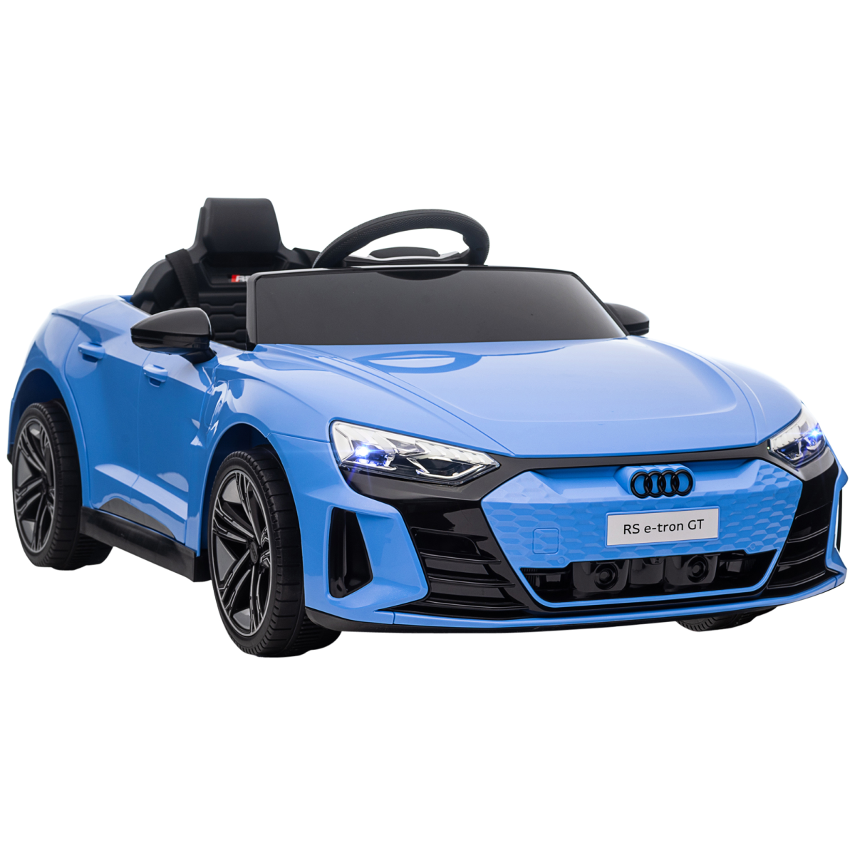 Licensed Audi RS e-tron GT 12V Kids Electric Ride-On Car with Remote, Blue
