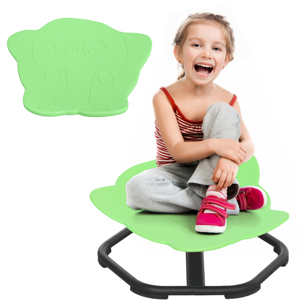 AIYAPLAY Kids Sensory Spinning Chair for Autism, Balance Aid