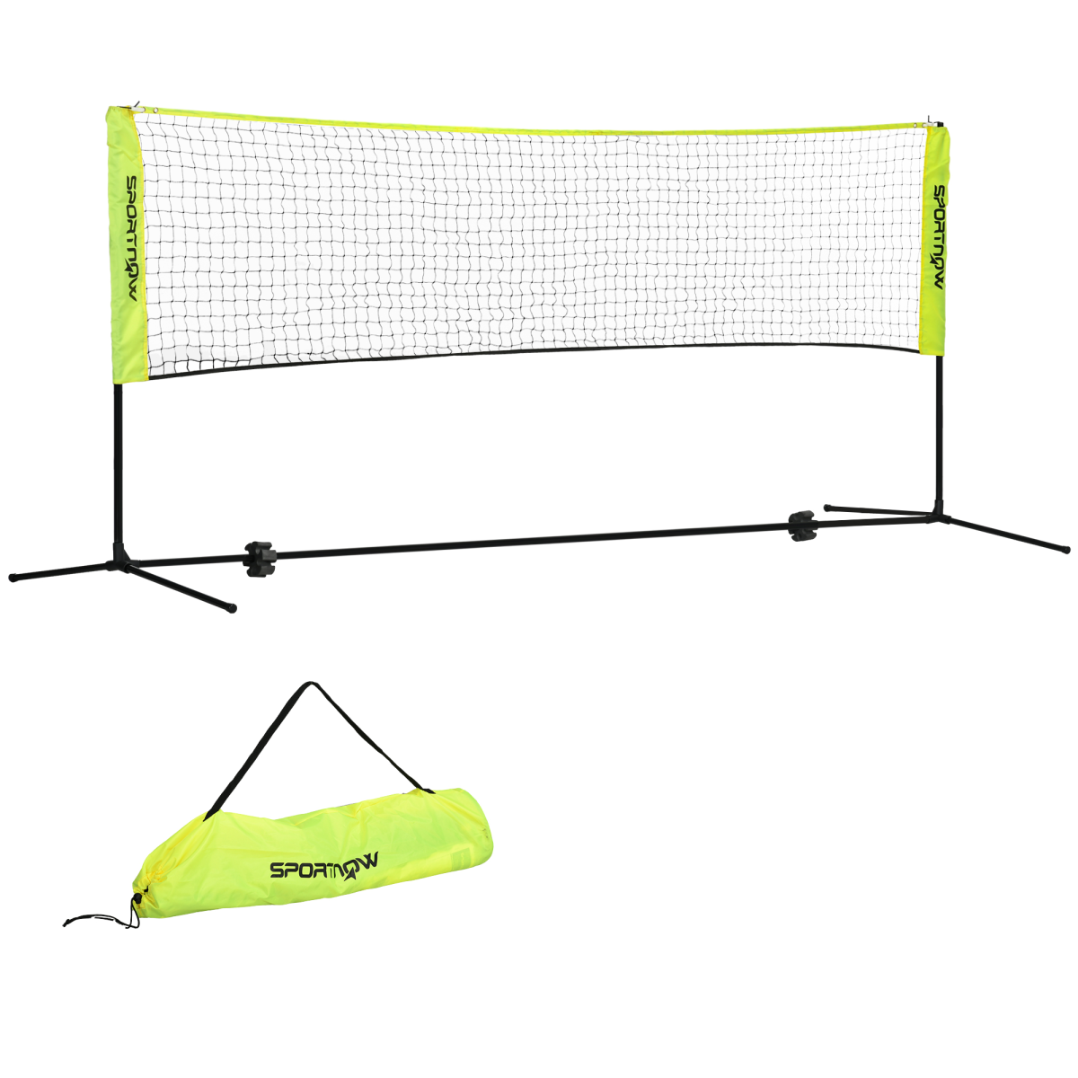 SPORTNOW 3m Adjustable Badminton Net for Tennis, Pickleball & Volleyball