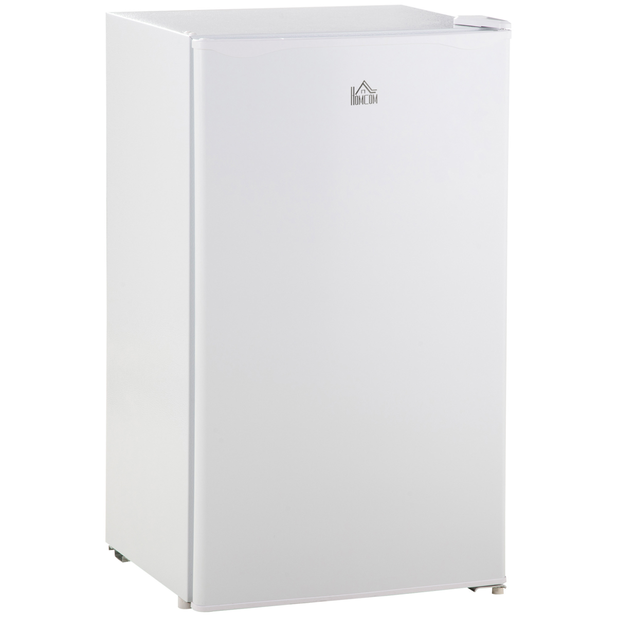 HOMCOM 91L Freestanding Under Counter Fridge with Chiller Box, Reversible Door, White