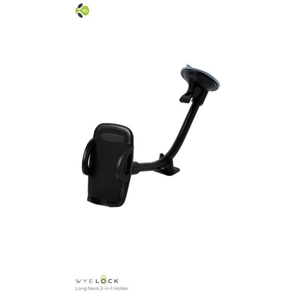 WYELOCK 2-in-1 Windshield and Air Vent Phone Mount with 360 Rotation