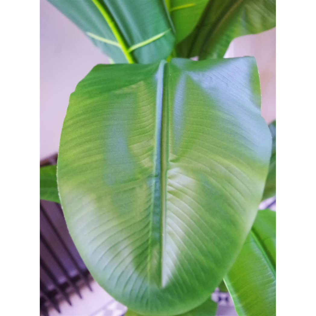 180cm Artificial Banana Plant Large Leaf Tropical Tree with Weighted Pot