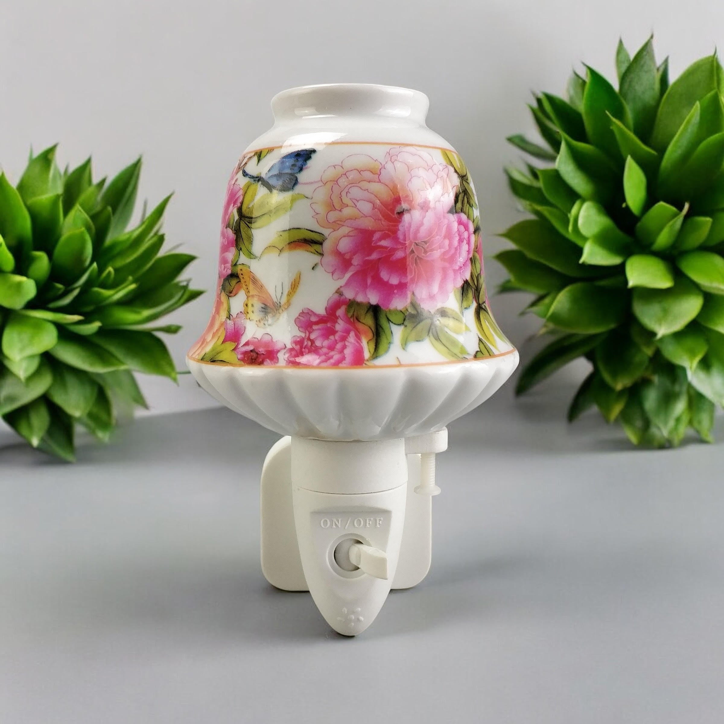 8 Inch Floral Multi-Color LED Nightlight