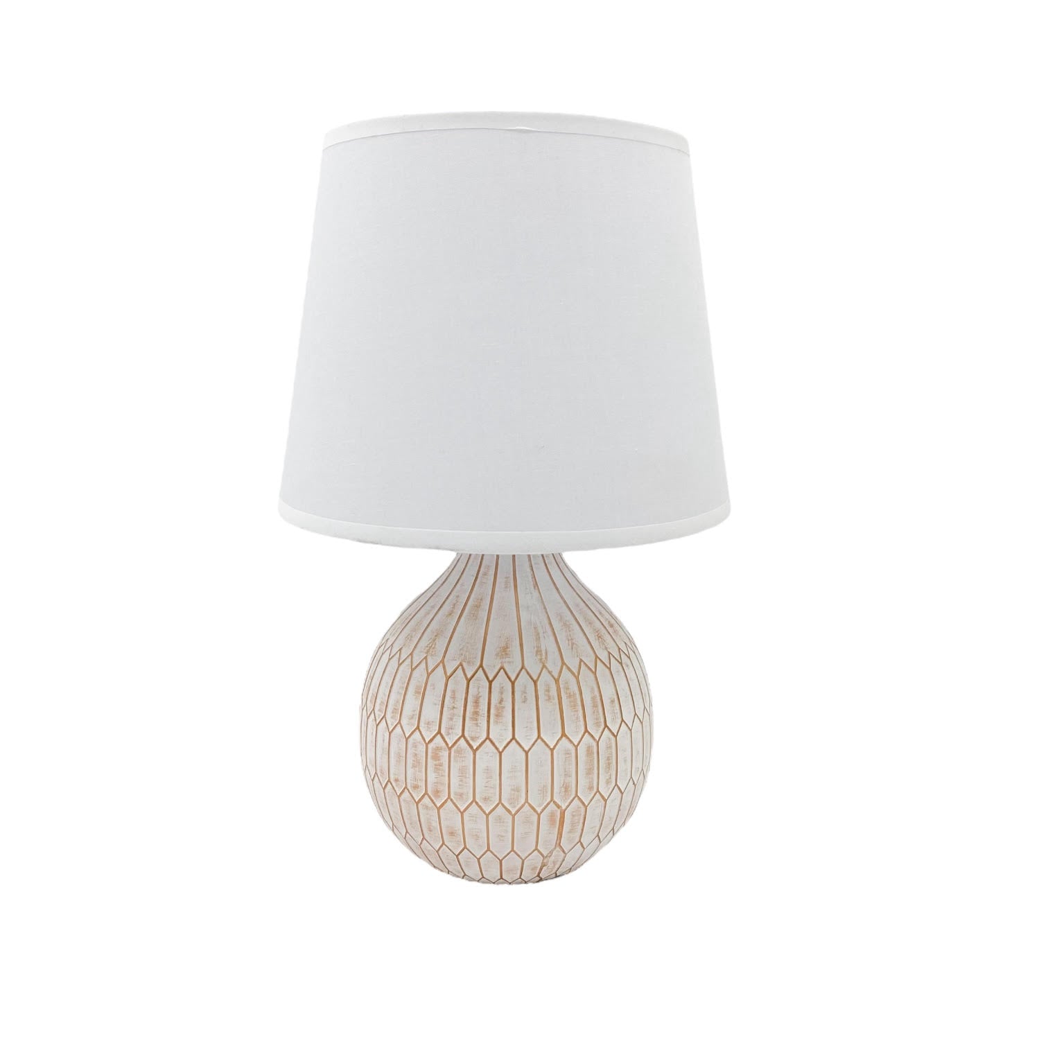 MSL Traditional Table Lamp 36 x 22 x 22 cm with 9 Inch Shade, Inline Rocker Switch, Double Insulated