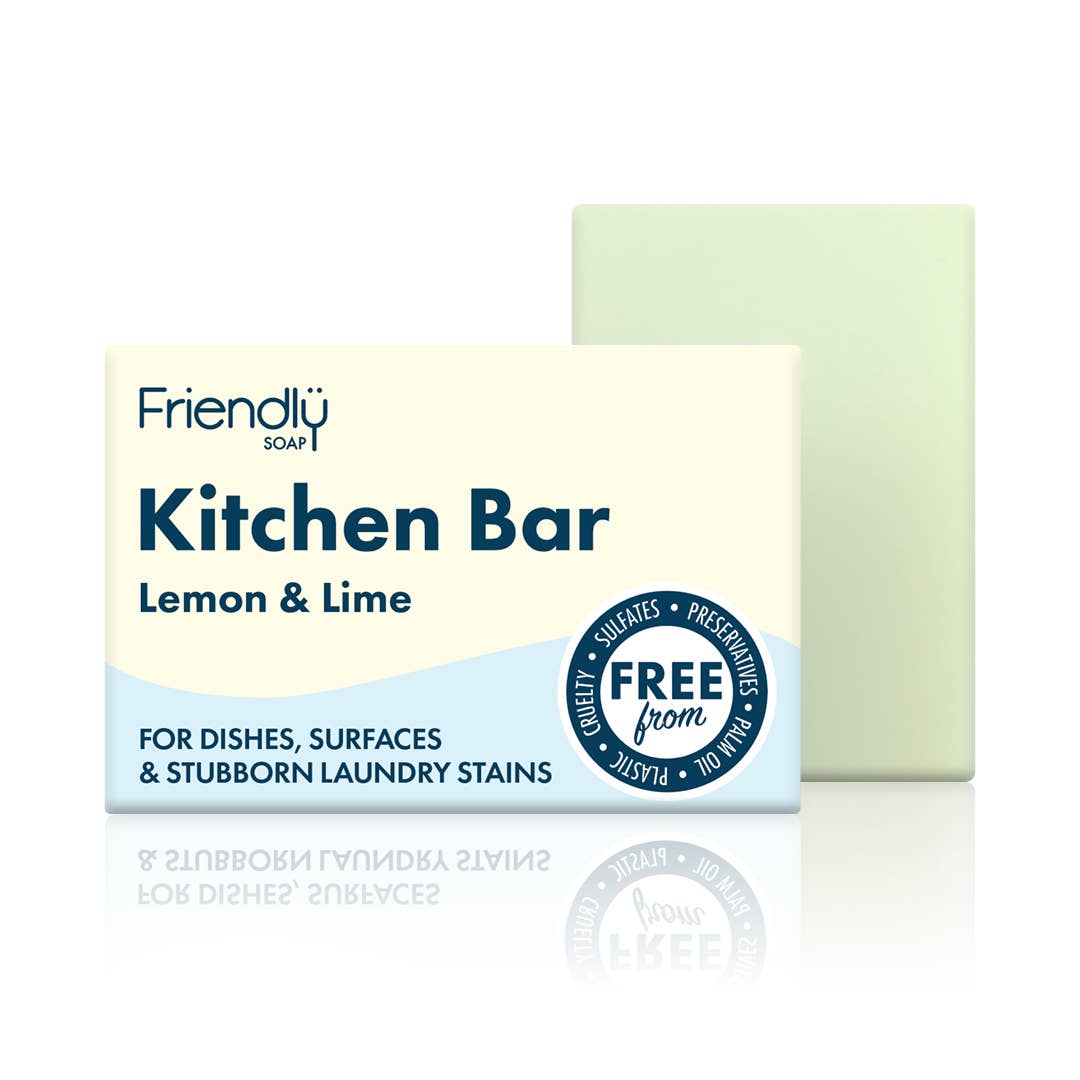 Multipurpose Eco-Friendly Kitchen Bar – Dishwashing, Laundry Stains & Surface Cleaning