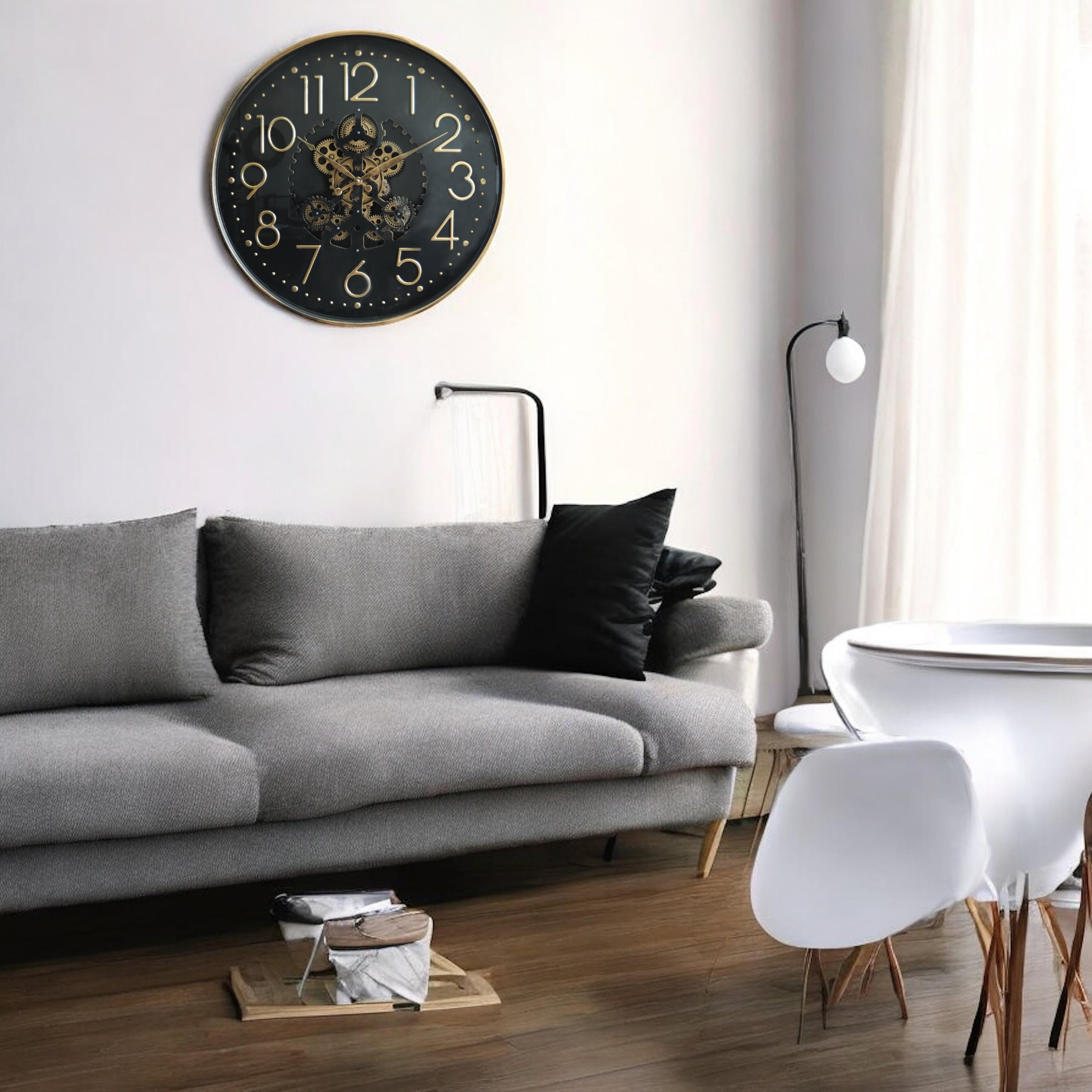 MSL 60cm Gear Wall Clock