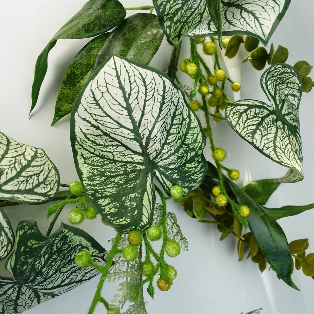 Leaf 150cm Artificial Hanging Alocasia Sinuata Realistic Trailing Plant