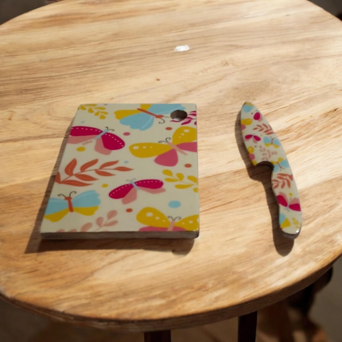 MSL 23CM MDF Chopping Board, Non-Slip Non-Stick Both Sides