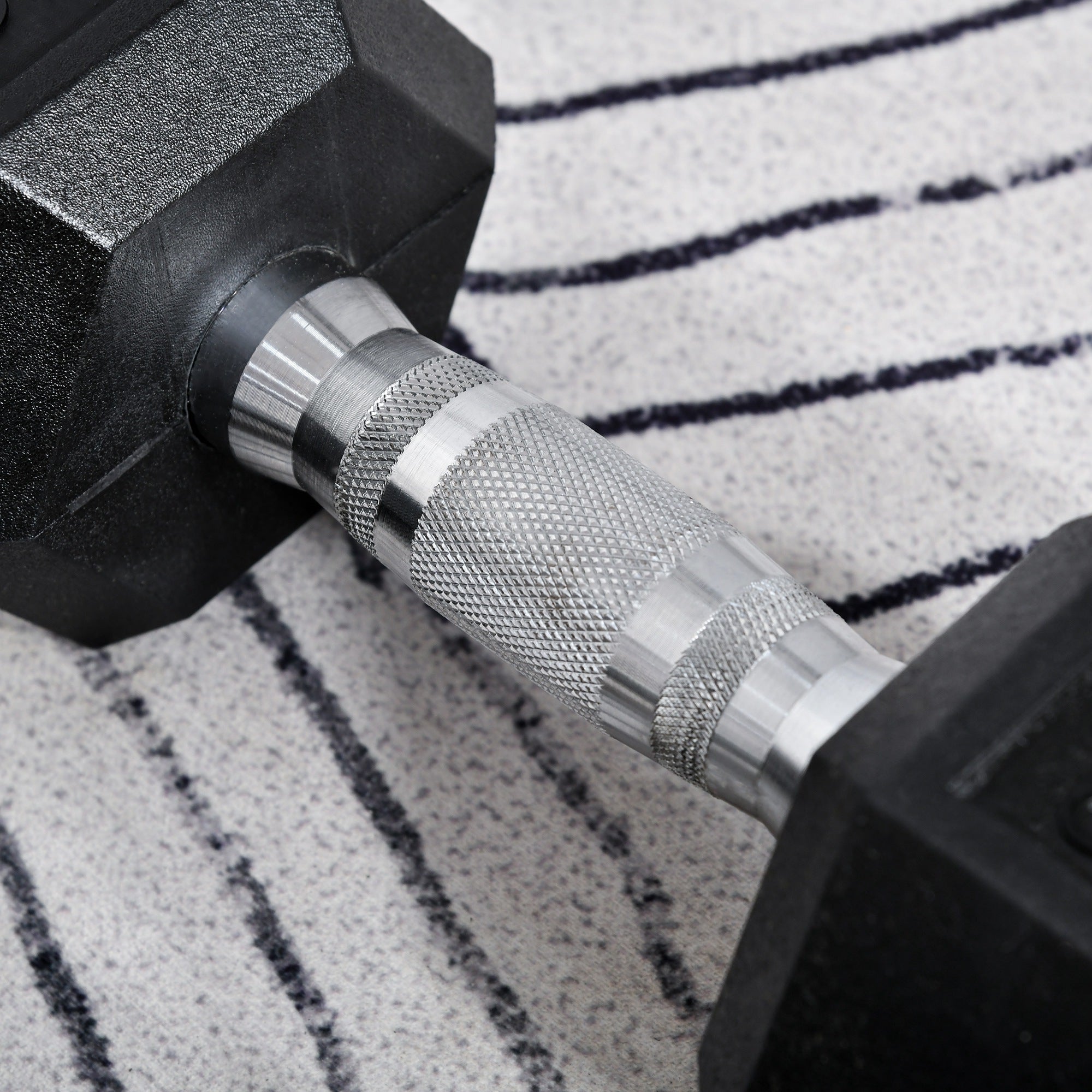 Hexagonal Dumbbell Set 2 x 10kg for Home Fitness HOMCOM