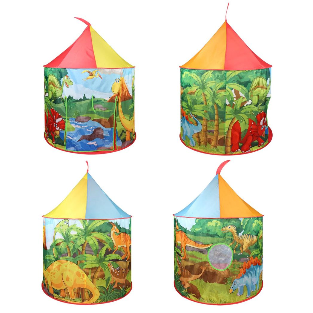SOKA Dinosaur Pop Up Play Tent for Kids, Foldable Indoor/Outdoor