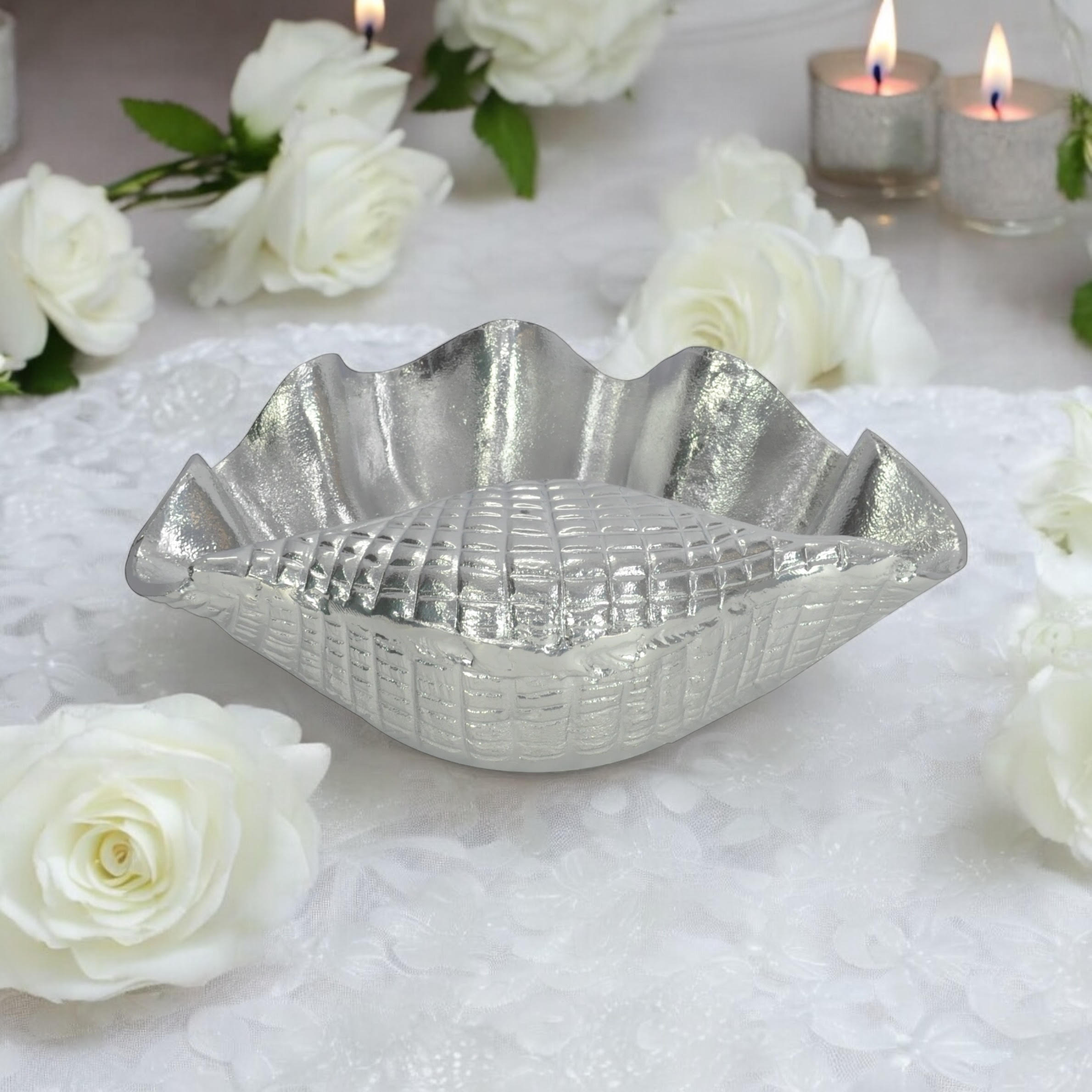 MSL 46cm Hand-Finished Nickel Plated Wine Cooler