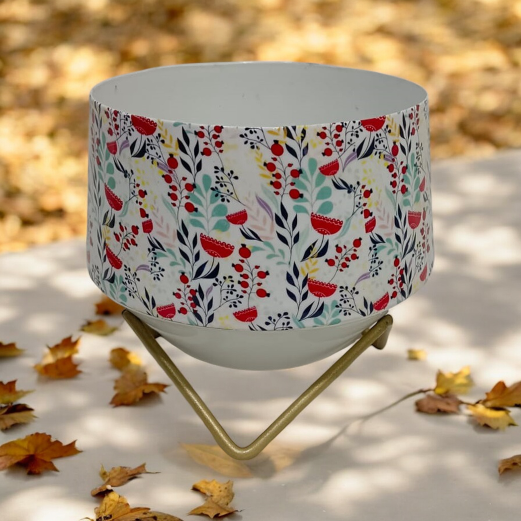 MSL 13cm Iron Planter on Stand