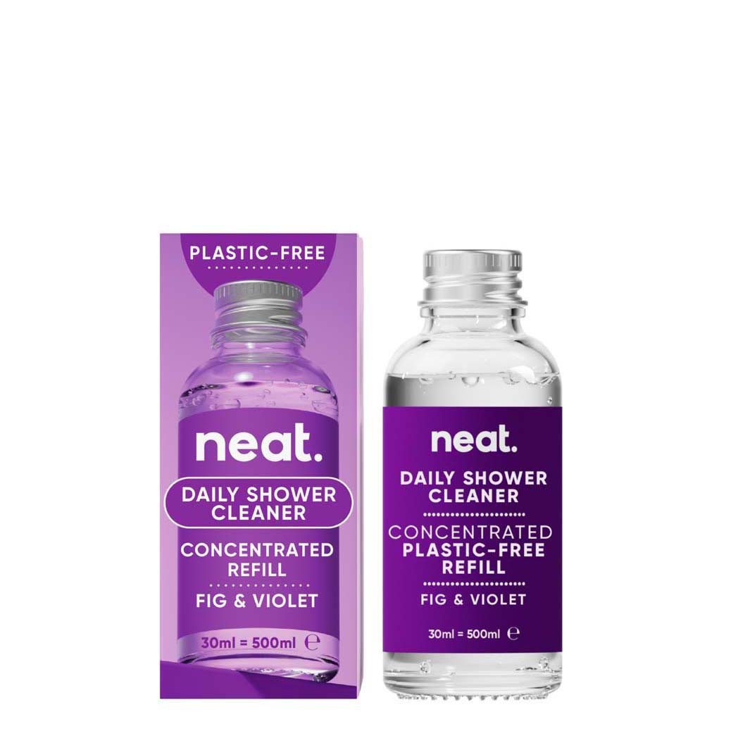 Neat Daily Shower Cleaning Spray Starter Pack & Refill – Fig & Violet